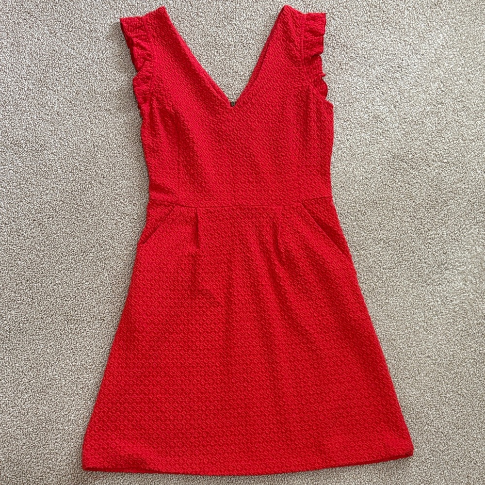 Tabitha Vibrant Red Mini Dress